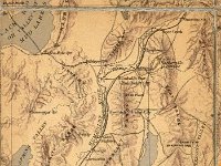 CROPPED Geological Survey of California Map of California and Nevada 1874  1874 map showing Dun GLen, Barbersville, and Gemville